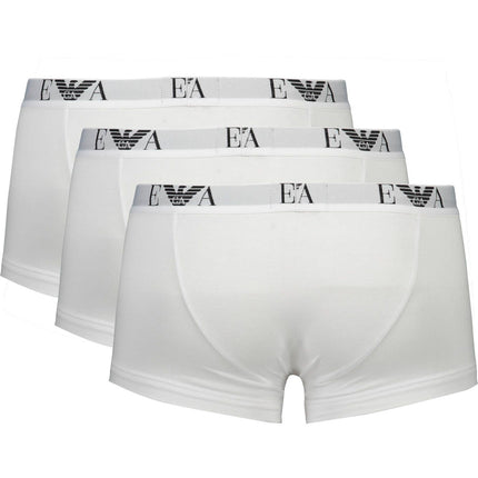 White Cotton Men Trunk