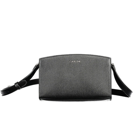 Black Polyethylene Women Handbag