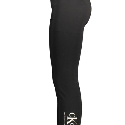 Black Cotton Women Legging