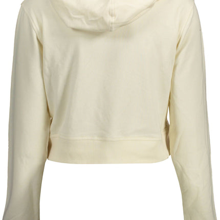 White Cotton Women Sweater