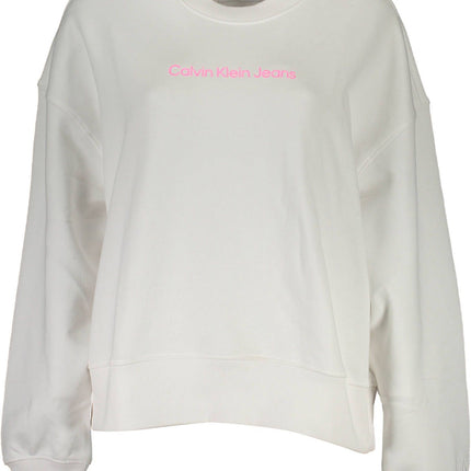 White Cotton Women Sweater