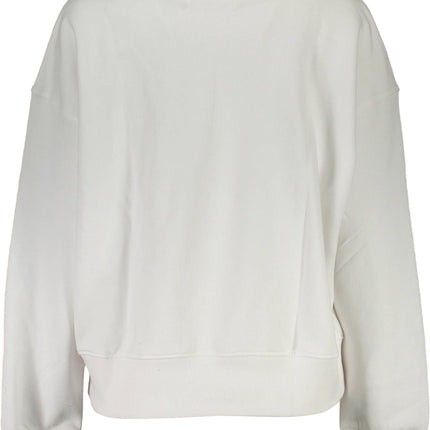 White Cotton Women Sweater