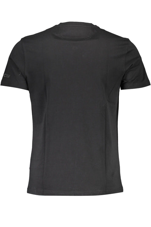 T-shirt nera elegante ricamato