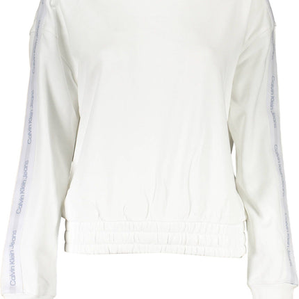 White Cotton Women Sweater