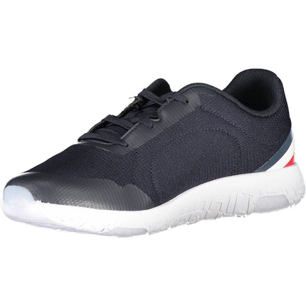 Blue Polyester Men Sneaker