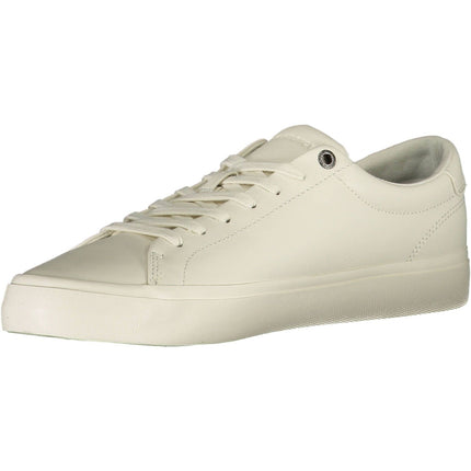 White Leather Men Sneaker