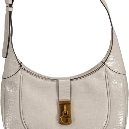 Gray Polyethylene Women Handbag