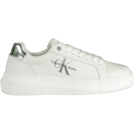 White Leather Women Sneaker