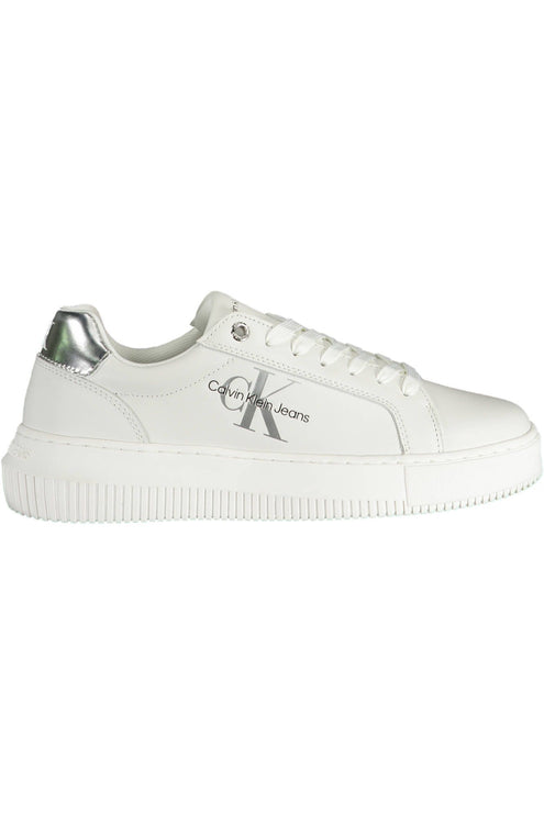 White Leather Women Sneaker