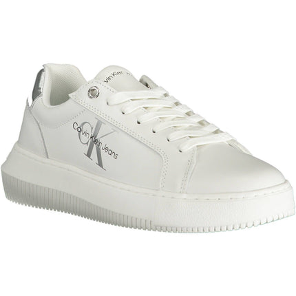 White Leather Women Sneaker