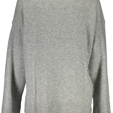 Gray Wool Women Sweater