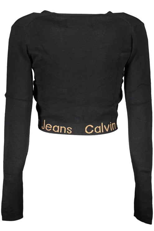 Black Lyocell Women Sweater