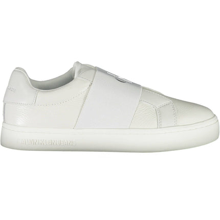 White Leather Women Sneaker