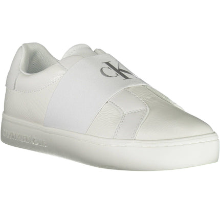 White Leather Women Sneaker