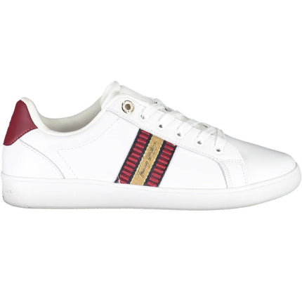 White Leather Women Sneaker