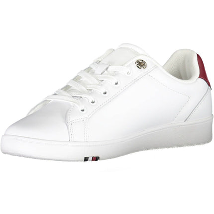 White Leather Women Sneaker