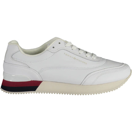 White Leather Women Sneaker