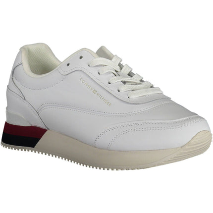 White Leather Women Sneaker