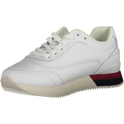 White Leather Women Sneaker