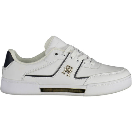 White Leather Women Sneaker