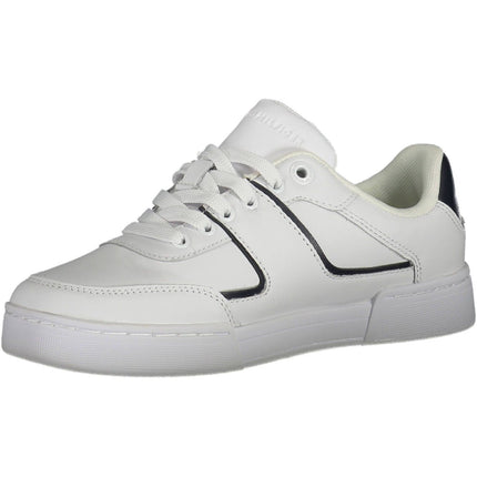 White Leather Women Sneaker