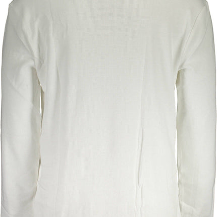 White Cotton Men Sweater