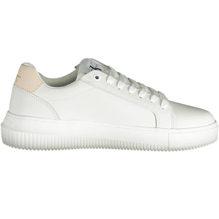 White Leather Women Sneaker