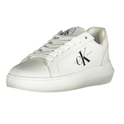 White Leather Women Sneaker