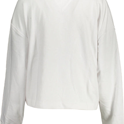 White Cotton Women Sweater