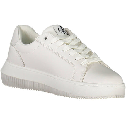 White Leather Womens Sneaker