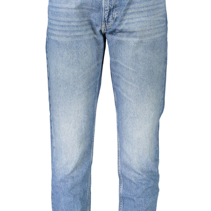 Blue Cotton Men Jeans