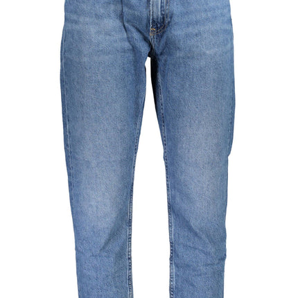 Blue Cotton Men Jeans