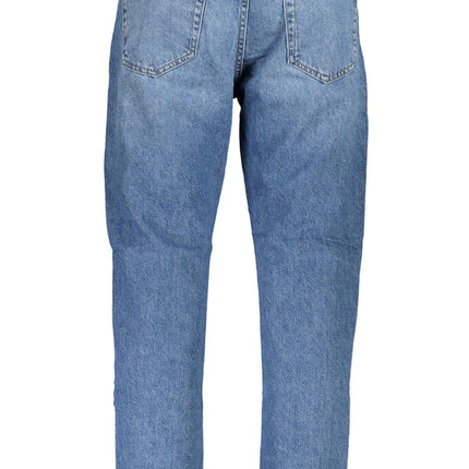 Blue Cotton Men Jeans