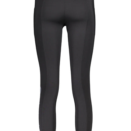 Black Polyester Women Legging