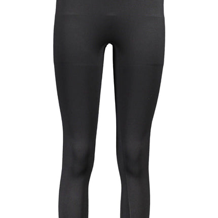 Black Polyester Women Legging