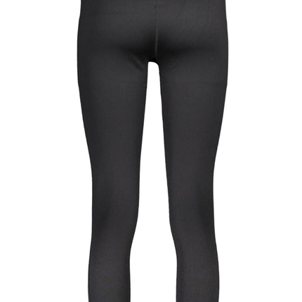 Black Polyester Women Legging