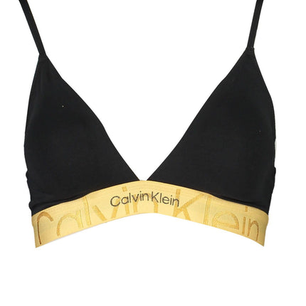 Black Cotton Women Bra