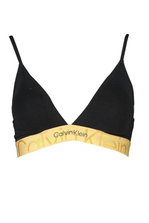 Black Cotton Women Bra