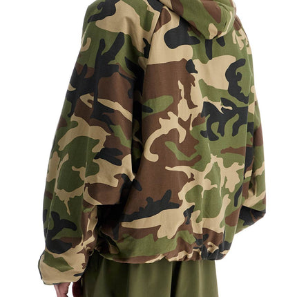 Fear Of God ESSENTIALS jacket with camouflage print