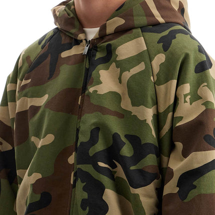 Fear Of God ESSENTIALS jacket with camouflage print