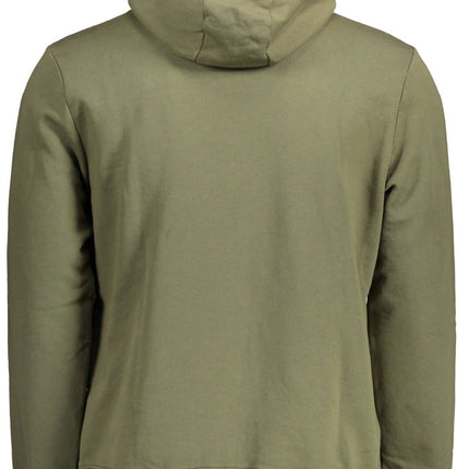 Exclusieve groene sweatshirt met capuchon