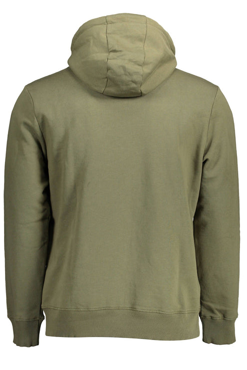 Exclusieve groene sweatshirt met capuchon