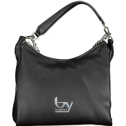 Black Polyethylene Womens Handbag