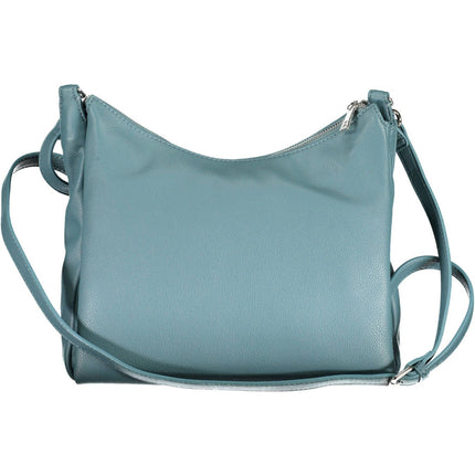 Blue Polyethylene Women Handbag