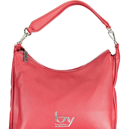 Red Polyethylene Women Handbag