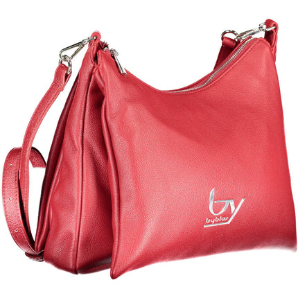 Red Polyethylene Women Handbag