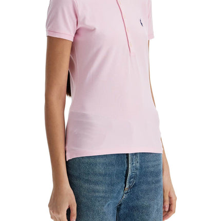 Polo Ralph Lauren julie slim fit five button polo shirt