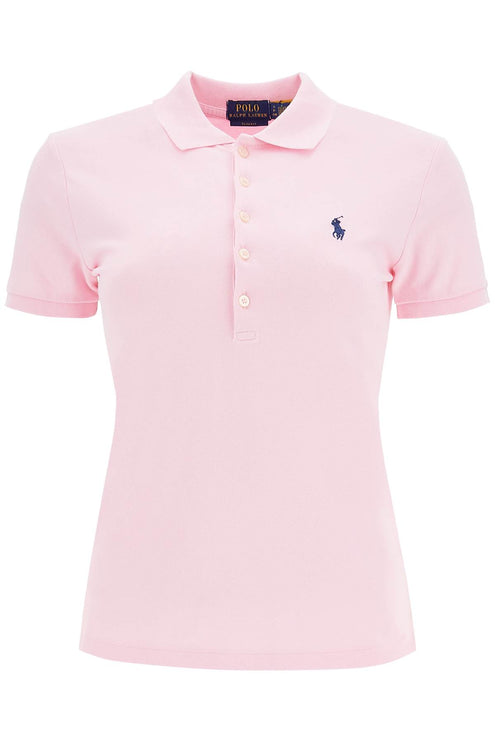 Polo Ralph Lauren julie slim fit five button polo shirt