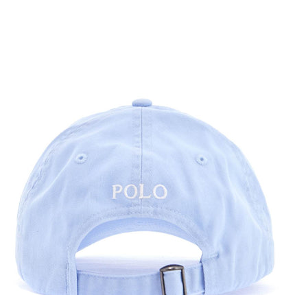 Polo Ralph Lauren adjustable wide brim cotton cap office blue for women