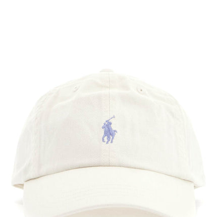 Polo Ralph Lauren curved brim hat parchment cream 100% cotton adjustable